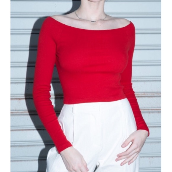 Brandy Melville Tops - Brandy Melville Off Shoulder Top